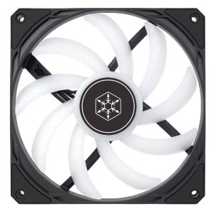 SilverStone SST-AS140B-ARGB Air Slimmer 140 PWM Fan - black : image 2