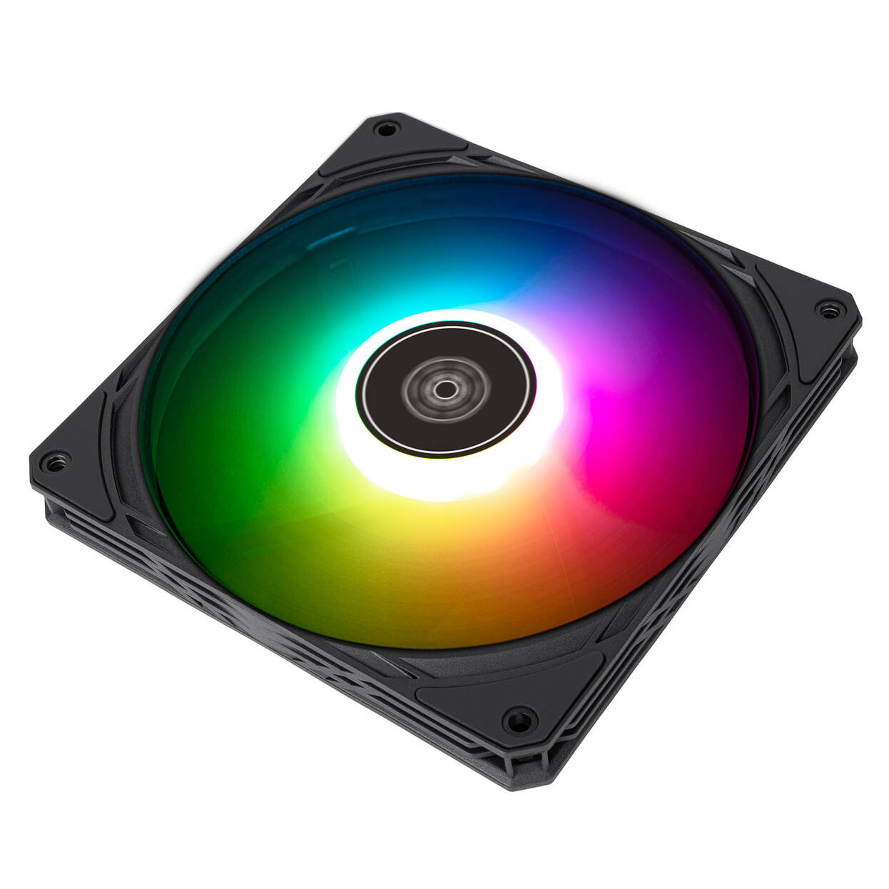 SilverStone SST-AS140B-ARGB Air Slimmer 140 PWM Fan - black : image 4