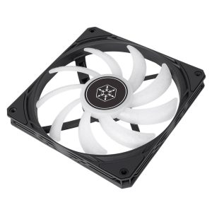 SilverStone SST-AS140B-ARGB Air Slimmer 140 PWM Fan - black : image 5