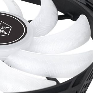 SilverStone SST-AS140B-ARGB Air Slimmer 140 PWM Fan - black : image 6