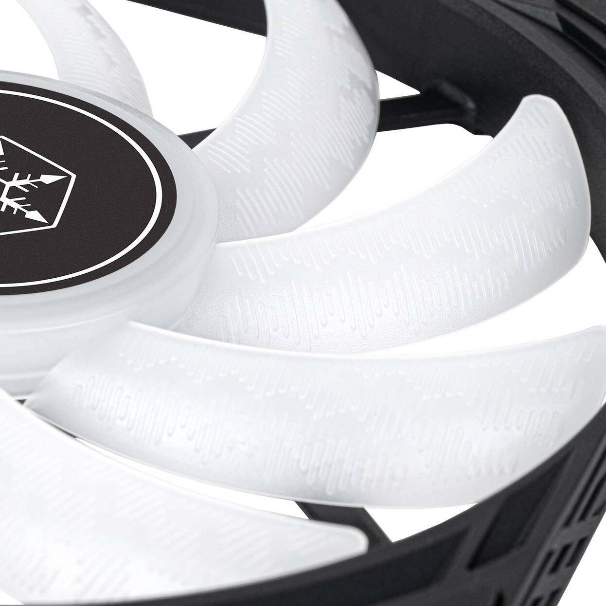 SilverStone SST-AS140B-ARGB Air Slimmer 140 PWM Fan - black : image 6