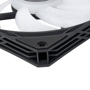 SilverStone SST-AS140B-ARGB Air Slimmer 140 PWM Fan - black : image 7
