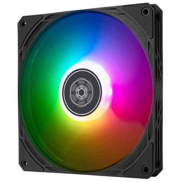 SilverStone SST-AS140B-ARGB Air Slimmer 140 PWM Fan – black