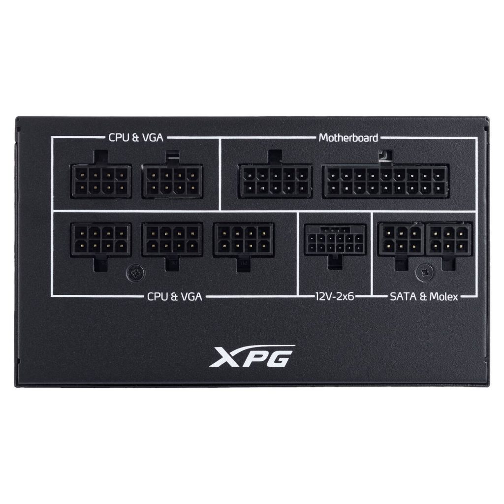 ADATA XPG CORE REACTOR II VE 80 PLUS Gold Power Supply, ATX 3.1 - 850 watts, black : image 4