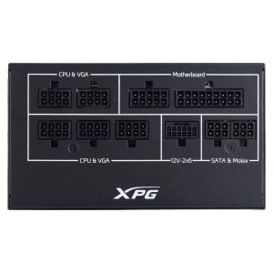ADATA XPG CORE REACTOR II VE 80 PLUS Gold Power Supply, ATX 3.1 - 850 watts, black : image 4