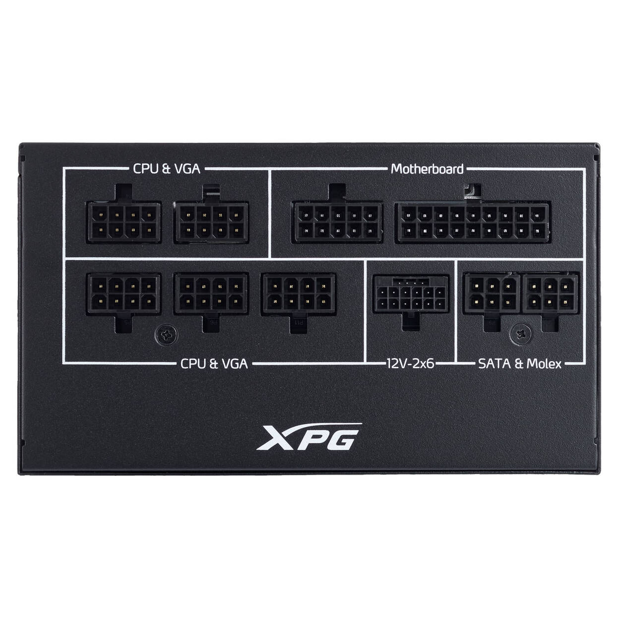 ADATA XPG CORE REACTOR II VE 80 PLUS Gold Power Supply, ATX 3.1 - 850 watts, black : image 4