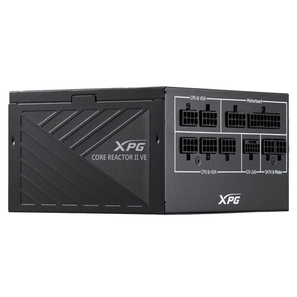 ADATA XPG CORE REACTOR II VE 80 PLUS Gold Power Supply, ATX 3.1 - 850 watts, black : image 5