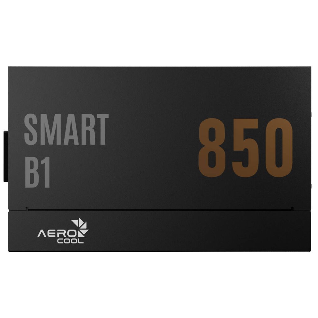 AeroCool Smart B1 80 PLUS Bronze Power Supply, PCIe 5.1, ATX 3.1 - 850 Watt, black