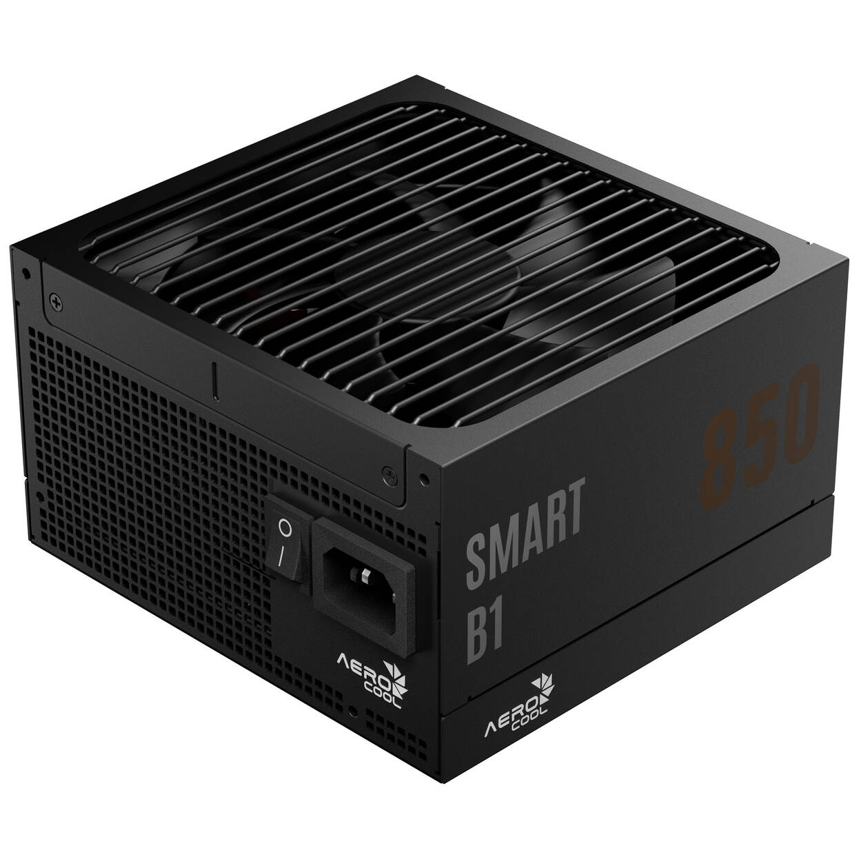 AeroCool Smart B1 80 PLUS Bronze Power Supply, PCIe 5.1, ATX 3.1 - 850 Watt, black