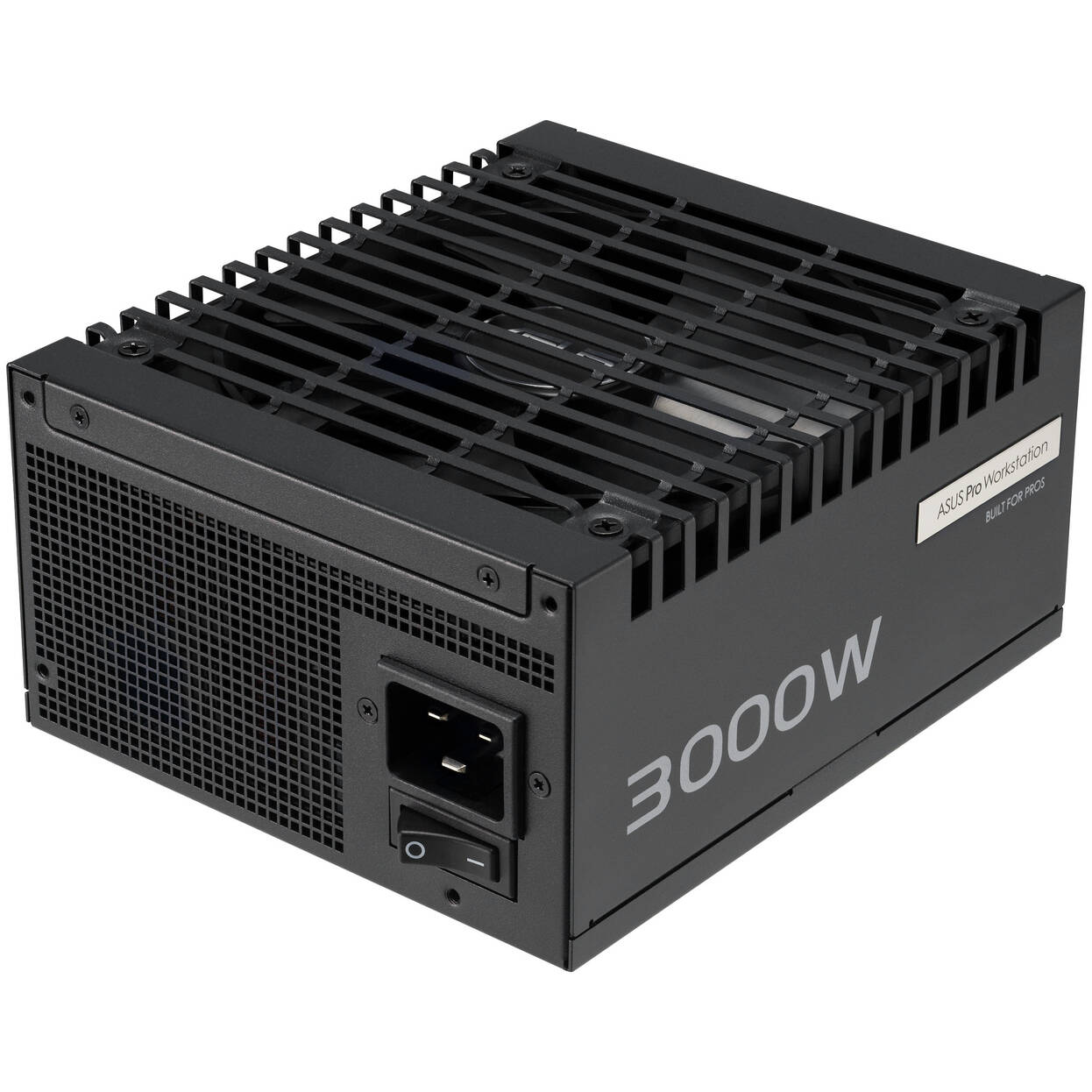ASUS Pro WS Platinum, 80 PLUS Platinum power supply, modular, ATX 3.1, PCIe 5.1 - 3000 Watt