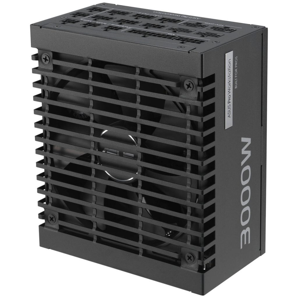 ASUS Pro WS Platinum, 80 PLUS Platinum power supply, modular, ATX 3.1, PCIe 5.1 - 3000 Watt