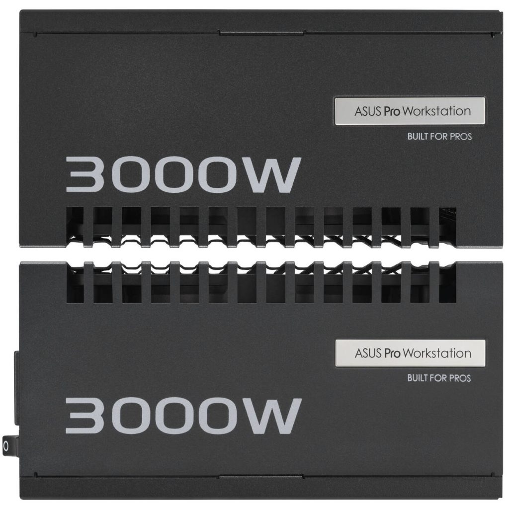 ASUS Pro WS Platinum, 80 PLUS Platinum power supply, modular, ATX 3.1, PCIe 5.1 - 3000 Watt