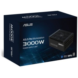 ASUS Pro WS Platinum, 80 PLUS Platinum power supply, modular, ATX 3.1, PCIe 5.1 - 3000 Watt