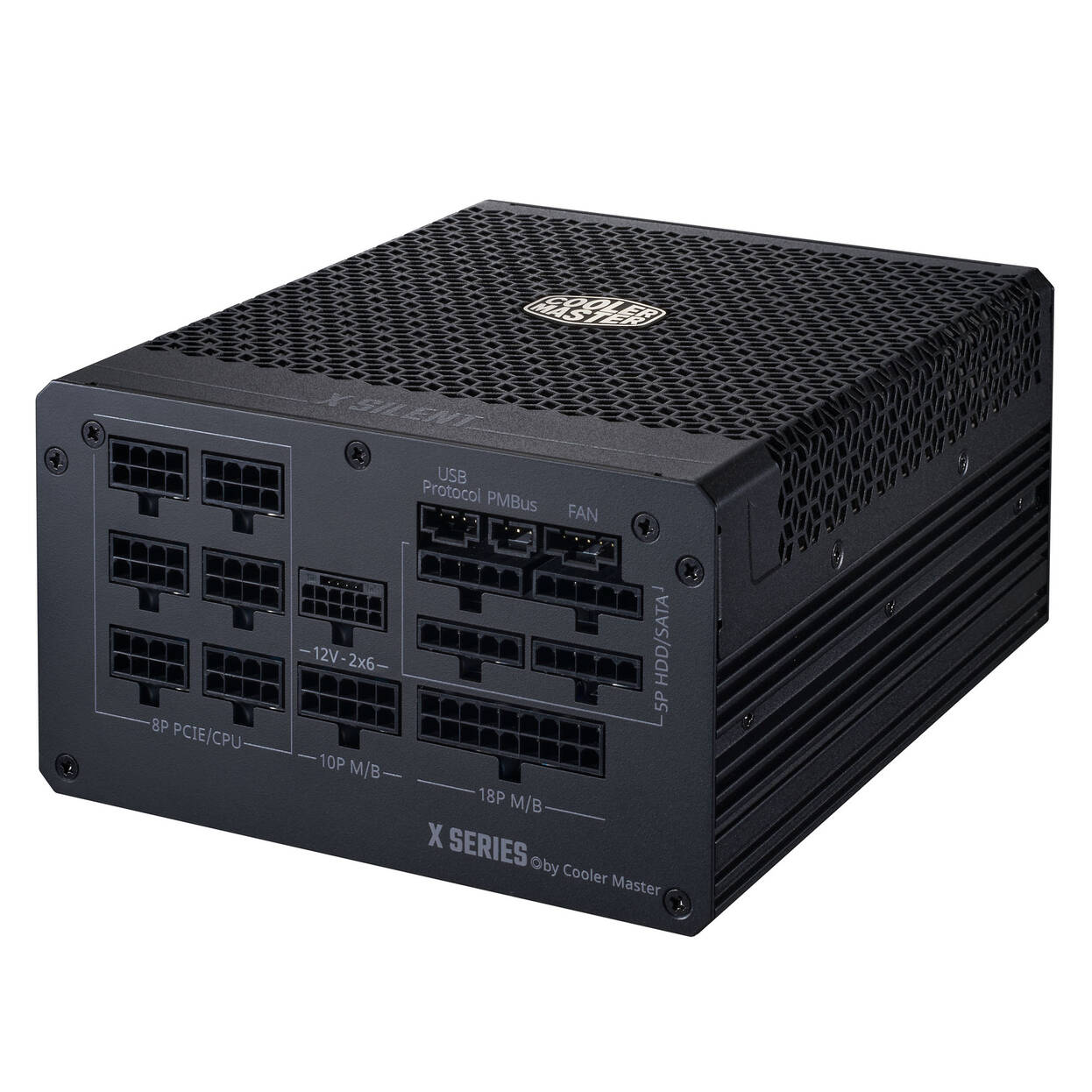 Cooler Master X Silent Edge 80 PLUS Platinum power supply, ATX 3.1, PCIe 5.1 - 850 Watt, : image 3