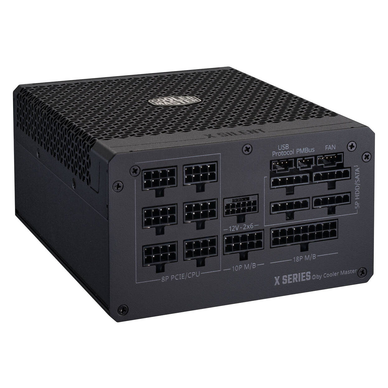 Cooler Master X Silent Edge 80 PLUS Platinum power supply, ATX 3.1, PCIe 5.1 - 850 Watt, : image 4