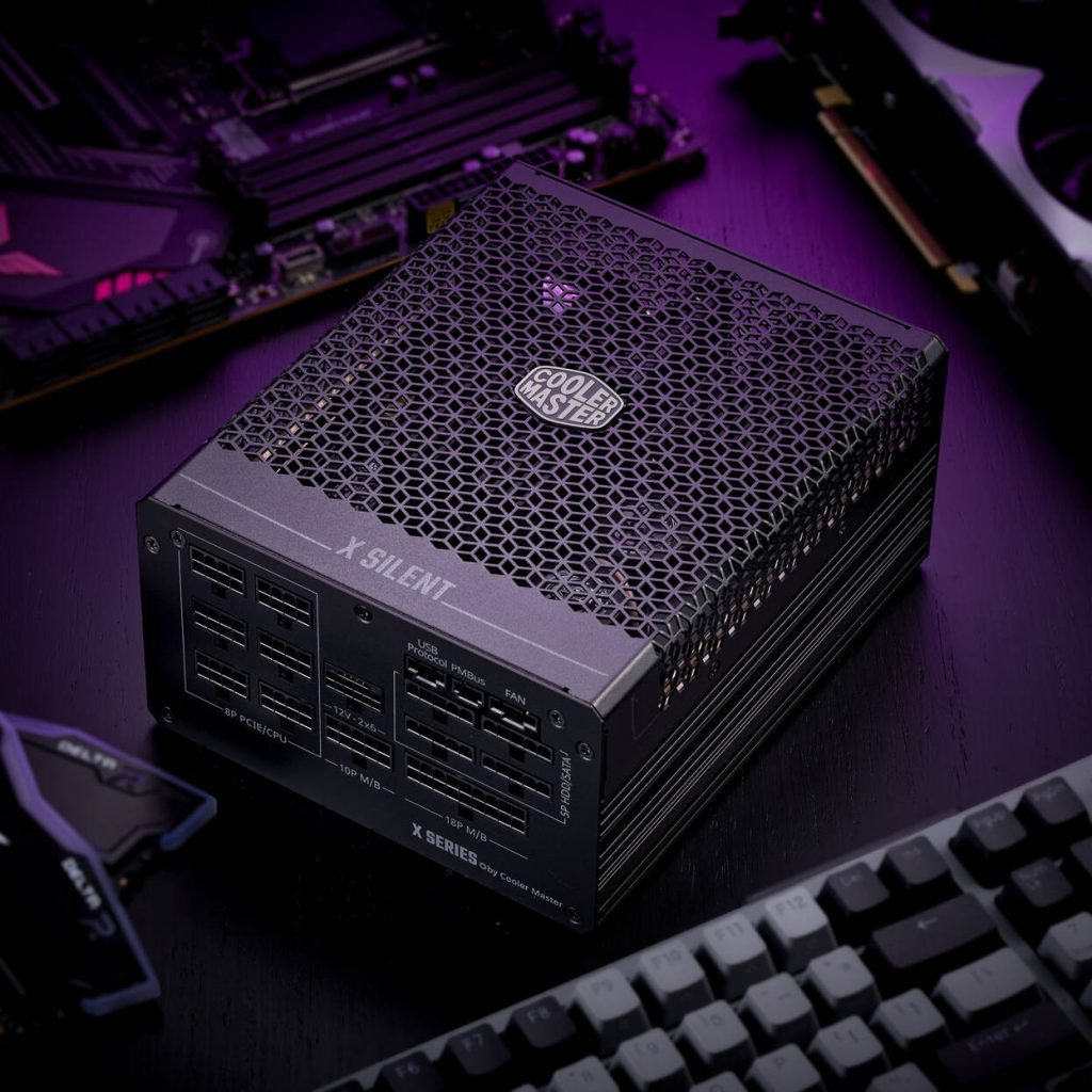 Cooler Master X Silent Edge 80 PLUS Platinum power supply, ATX 3.1, PCIe 5.1 - 850 Watt, : image 8