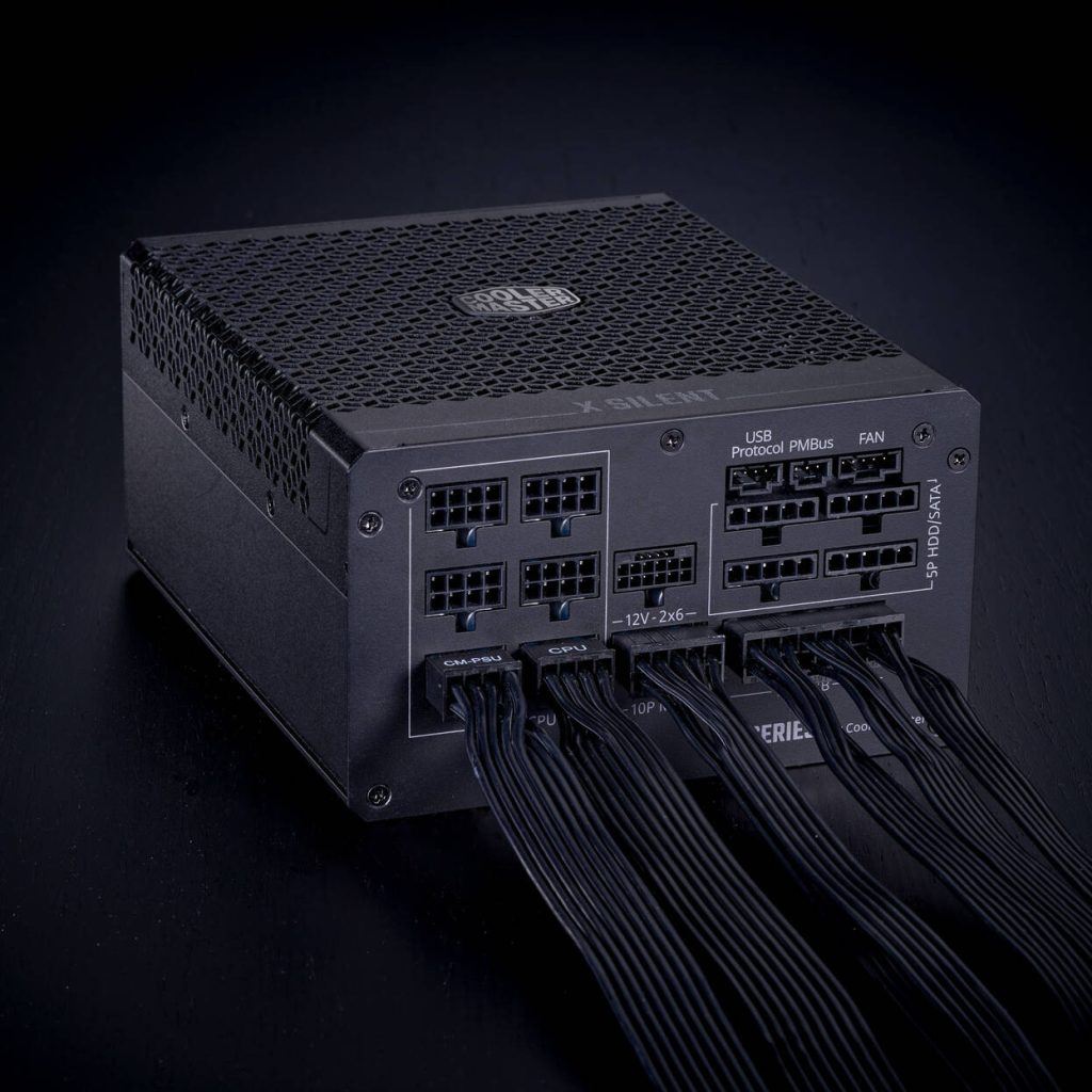 Cooler Master X Silent Edge 80 PLUS Platinum power supply, ATX 3.1, PCIe 5.1 - 850 Watt, : image 9