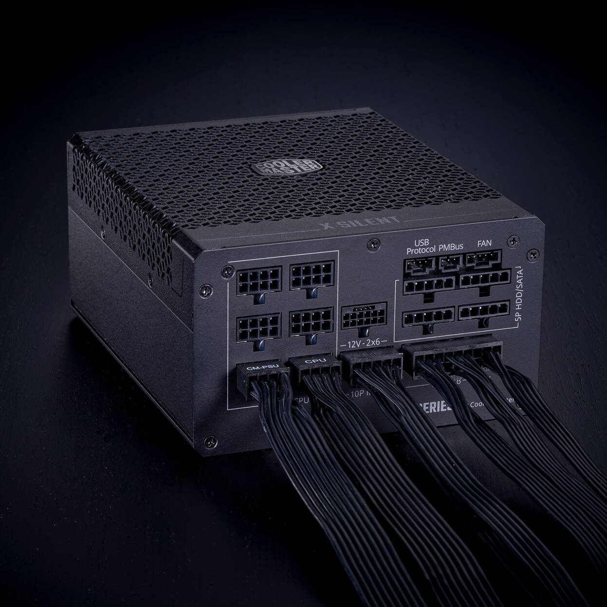 Cooler Master X Silent Edge 80 PLUS Platinum power supply, ATX 3.1, PCIe 5.1 - 850 Watt, : image 9