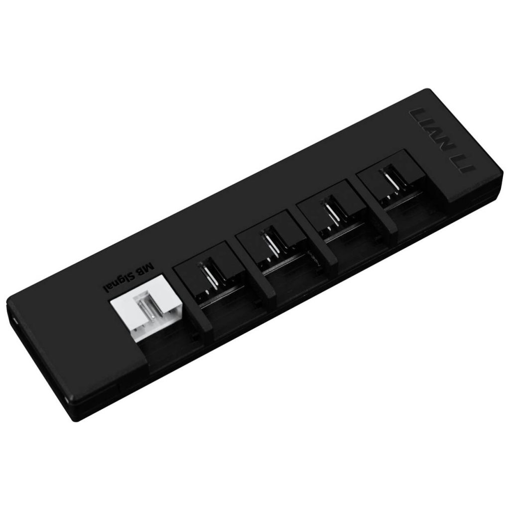 Lian Li RS Series 80 PLUS Gold Power Supply, ATX 3.1, modular - 1,200 Watts, with RS Hub, black