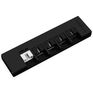 Lian Li RS Series 80 PLUS Gold Power Supply, ATX 3.1, modular - 1,200 Watts, with RS Hub, black