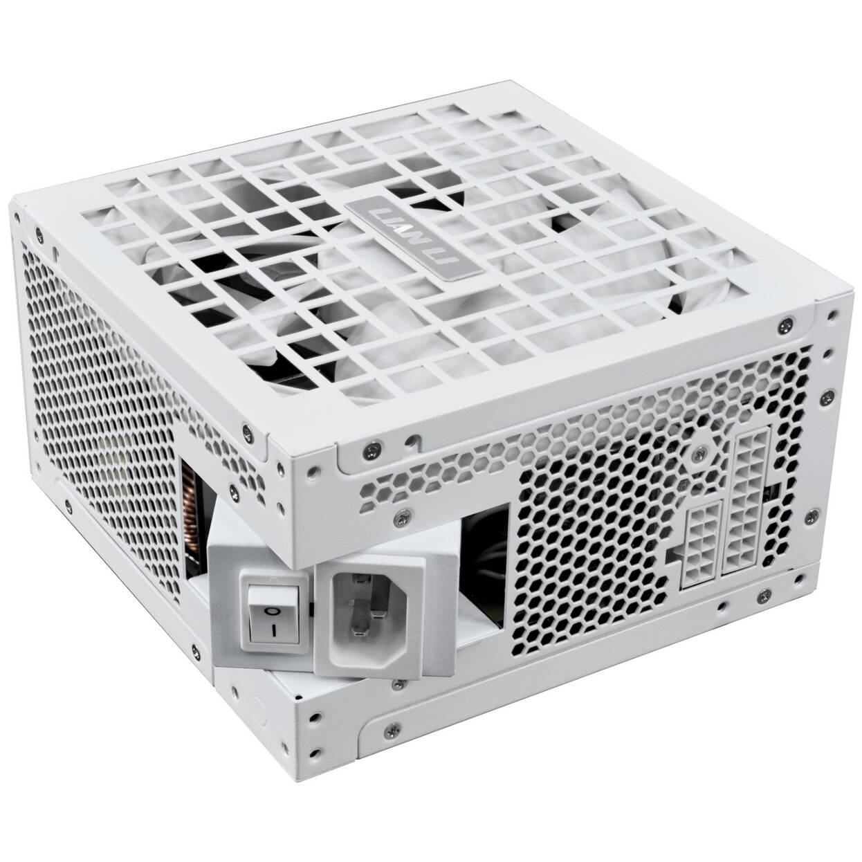 Lian Li RS Series 80 PLUS Gold Power Supply, ATX 3.1, modular - 1,000 Watt, with RS Hub, white : image 2