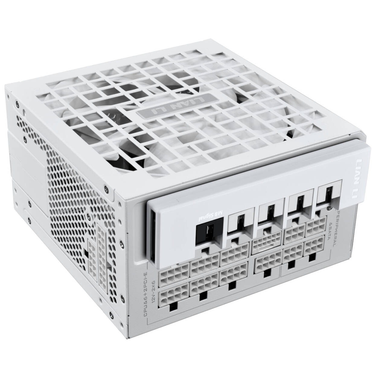 Lian Li RS Series 80 PLUS Gold Power Supply, ATX 3.1, modular - 1,000 Watt, with RS Hub, white : image 3