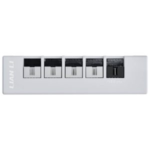 Lian Li RS Series 80 PLUS Gold Power Supply, ATX 3.1, modular - 1,000 Watt, with RS Hub, white : image 7