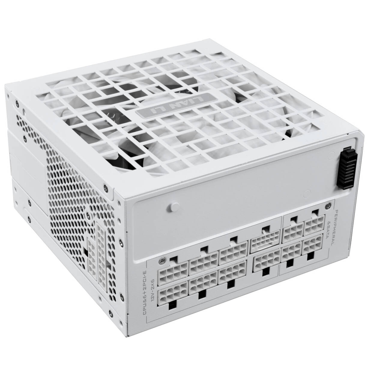 Lian Li RS Series 80 PLUS Gold Power Supply, ATX 3.1, modular - 1,000 Watts, white