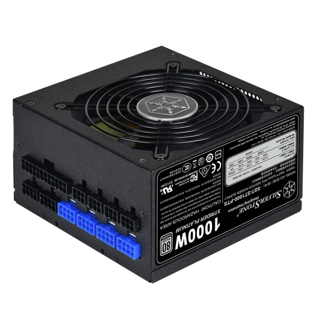 SilverStone SST-ST1000-PTS Strider Platinum Series 80 PLUS Platinum, modular - 1000 Watt : image 1