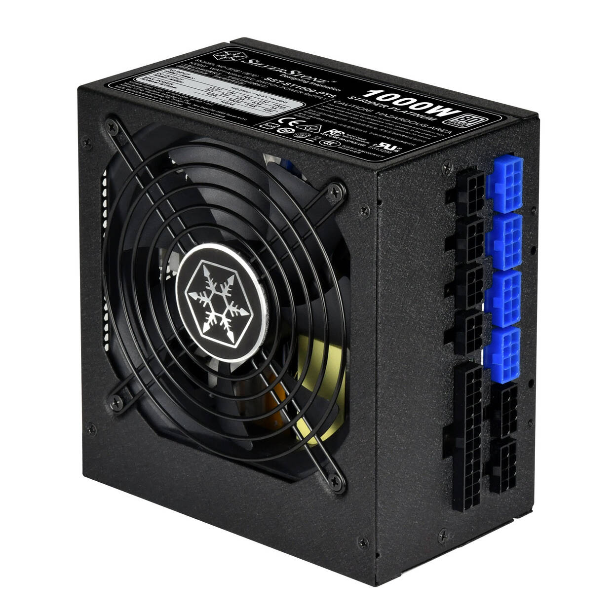 SilverStone SST-ST1000-PTS Strider Platinum Series 80 PLUS Platinum, modular - 1000 Watt : image 3