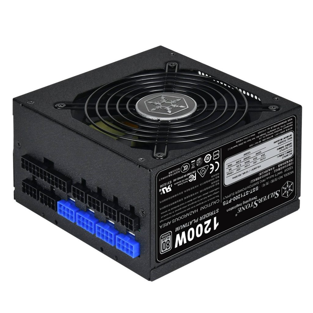 SilverStone SST-ST1200-PTS Strider Platinum Series 80 PLUS Platinum, modular - 1200 Watt