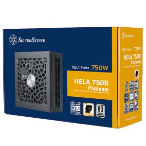 SilverStone HELA 750R 80 PLUS Platinum power supply, ATX 3.1, PCIe 5.1 - 750 watts, black : image 10