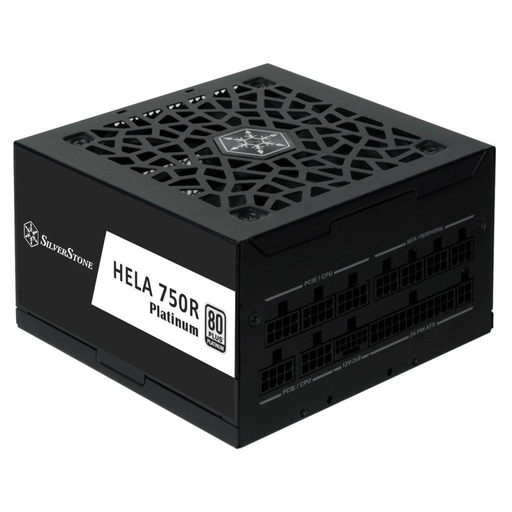 SilverStone HELA 750R 80 PLUS Platinum power supply, ATX 3.1, PCIe 5.1 - 750 watts, black : image 3