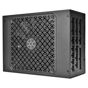 SilverStone Hela 2500Rz Cybenetics Platinum Power Supply, PCIe 5.0, ATX 3.1 - 2,500 Watt, Black