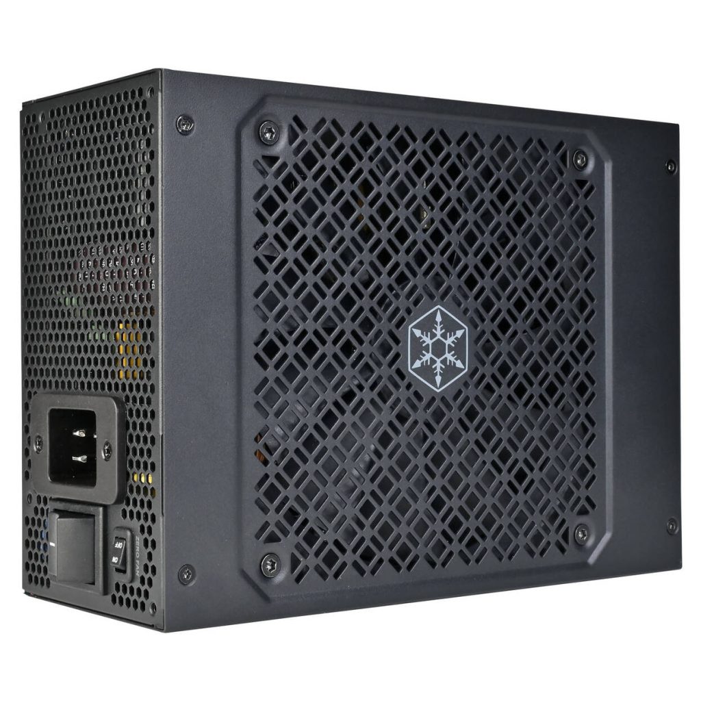 SilverStone Hela 2500Rz Cybenetics Platinum Power Supply, PCIe 5.0, ATX 3.1 - 2,500 Watt, Black