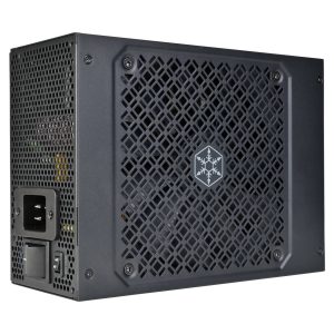 SilverStone Hela 2500Rz Cybenetics Platinum Power Supply, PCIe 5.0, ATX 3.1 - 2,500 Watt, Black