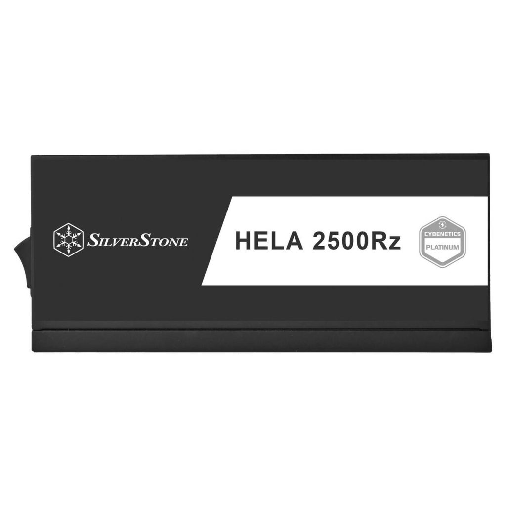 SilverStone Hela 2500Rz Cybenetics Platinum Power Supply, PCIe 5.0, ATX 3.1 - 2,500 Watt, Black