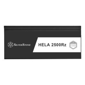 SilverStone Hela 2500Rz Cybenetics Platinum Power Supply, PCIe 5.0, ATX 3.1 - 2,500 Watt, Black