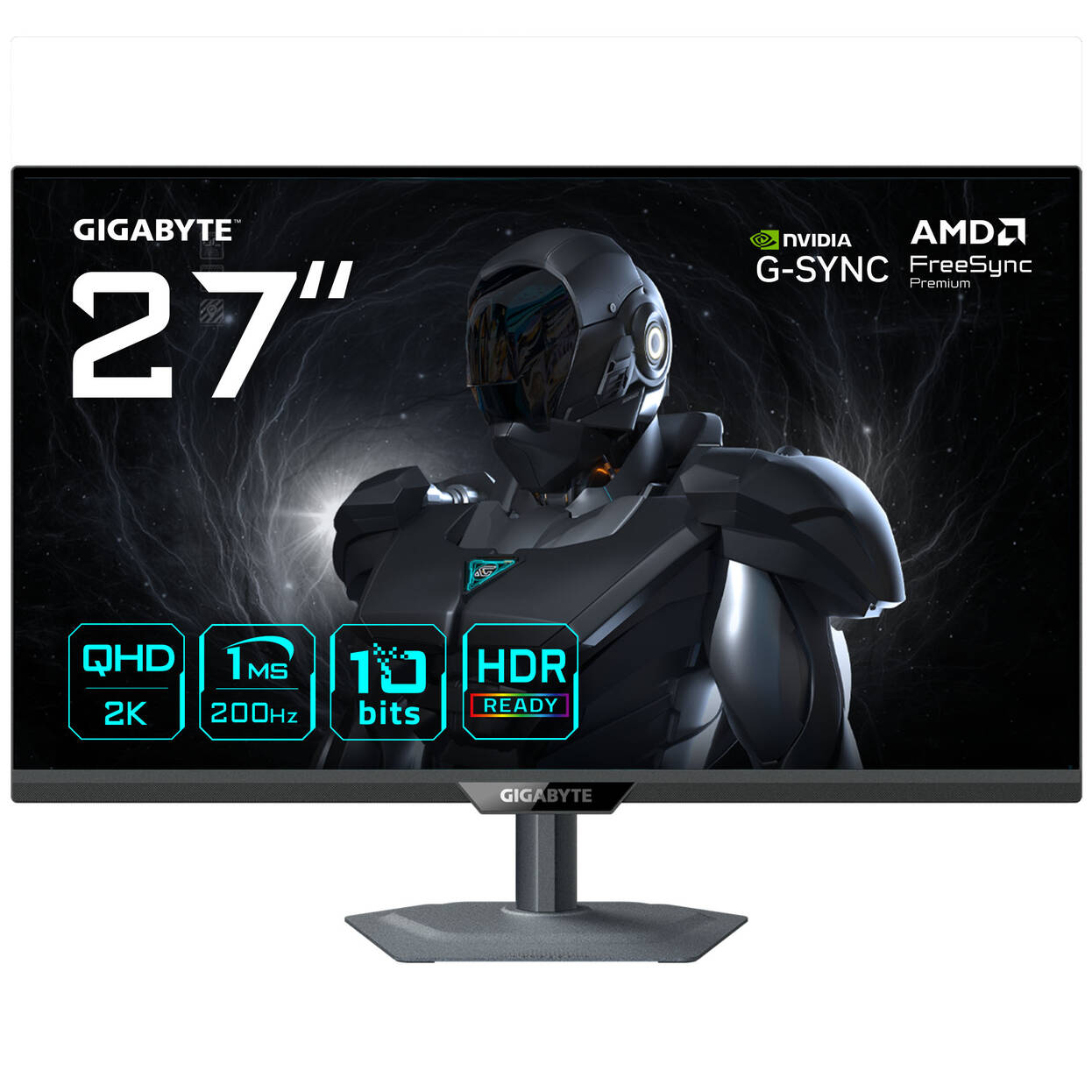 Gigabyte G27Q2 27-inch QHD Gaming Monitor, 165Hz, SS-IPS Panel, FreeSync Premium