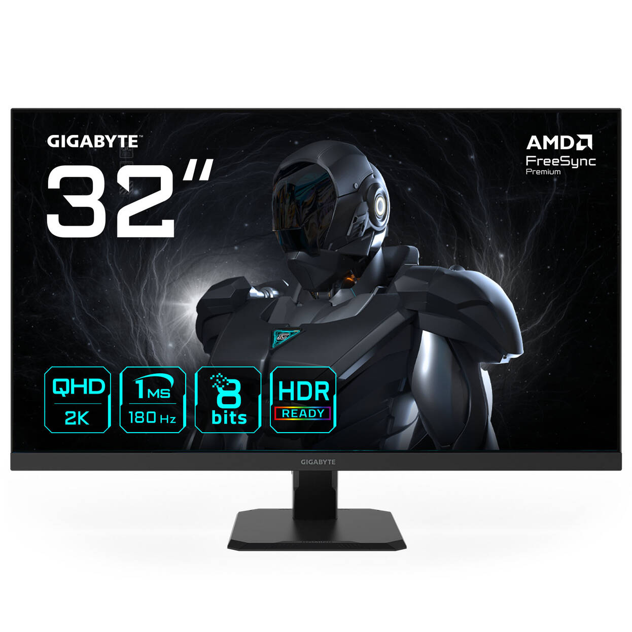 GIGABYTE GS32QA 31.5-inch QHD Gaming Monitor, 180Hz, SS-IPS Panel, FreeSync Premium