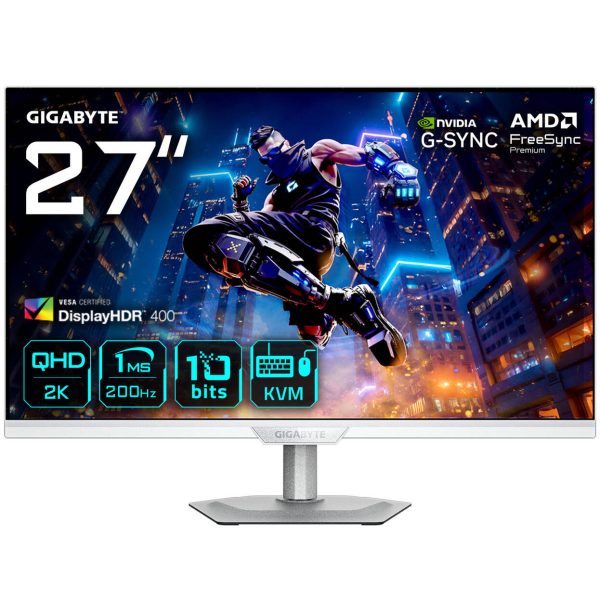 GIGABYTE M27Q2 QD ICE 27-inch QHD Gaming Monitor, 200Hz, SS-IPS Panel, G-Sync Compatible
