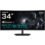 Gigabyte G34WQC2, 34-inch WQHD Gaming Monitor, 200Hz, VA Panel, FreeSync Premium