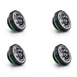 Bitspower Artemis Stop Fitting G1/4 Inch, 4-Pack - Matte Black