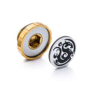 Bitspower Artemis Stop Fitting G1/4 inch, 4-Pack - Stardust Gold : image 2