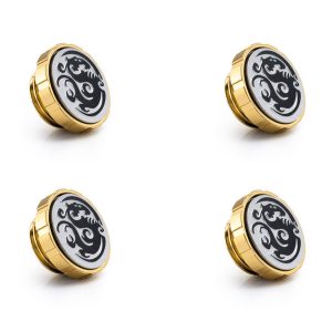 Bitspower Artemis Stop Fitting G1/4 inch, 4-Pack - Stardust Gold : image 1
