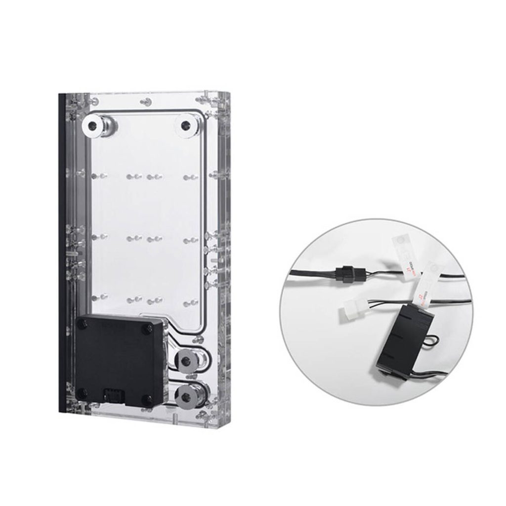 Bitspower CR240 Reservoir and Pump Combo - Acrylic : image 2