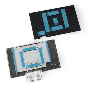 Bitspower NEBULA Suprim/Gaming Trio/Vanguard RTX 5090 Water Cooler, ARGB - Acrylic, black