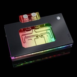 Bitspower NEBULA Suprim/Gaming Trio/Vanguard RTX 5090 Water Cooler, ARGB - Acrylic, black