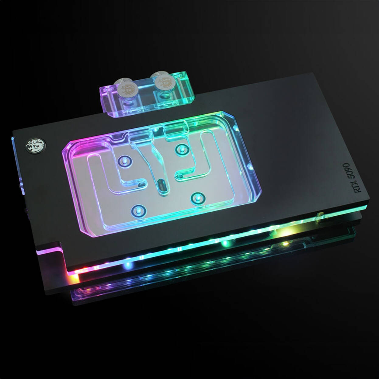 Bitspower NEBULA Astral RTX 5090 Water Cooler, ARGB - Acrylic, black : image 4