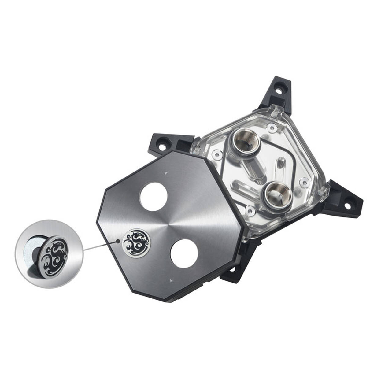 Bitspower Summit XC CPU Water block, Intel Edition - Grey